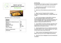 Zwarte rijst met paddenstoelen & butternut Kip & walnoten