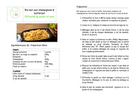 Zwarte rijst met paddenstoelen & butternut Kip & walnoten