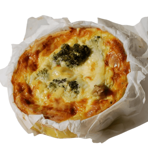 Quiche aux poireaux 1 personne