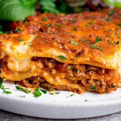 Lasagne aux légumes et boeuf haché 