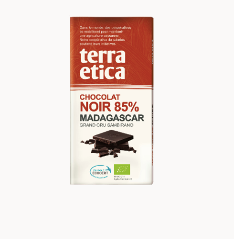 85% Pure Chocoladereep  Madagaskar