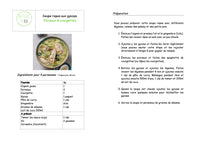 Maaltijd soep met gyozas Courgettes & preien