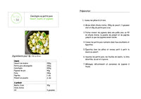 Conchiglie au yaourt aux petits-pois et pignons de pin