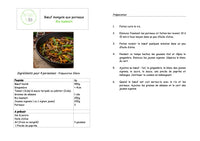 Bœuf mongole aux poireaux Riz basmati