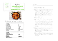 Rigatoni met gegriled aubergines en mozzarella Gegrilde pepersaus
