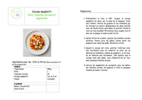 Pompoen spaghetti Feta, kerstomaten en tagliatelle
