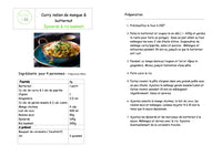Indiaanse curry met mango & butternut Spinazie & Basmati rijst