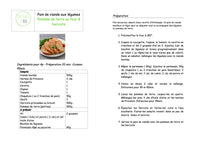 Gehaktbrood met groenten Bonen en aardappelen uit de oven