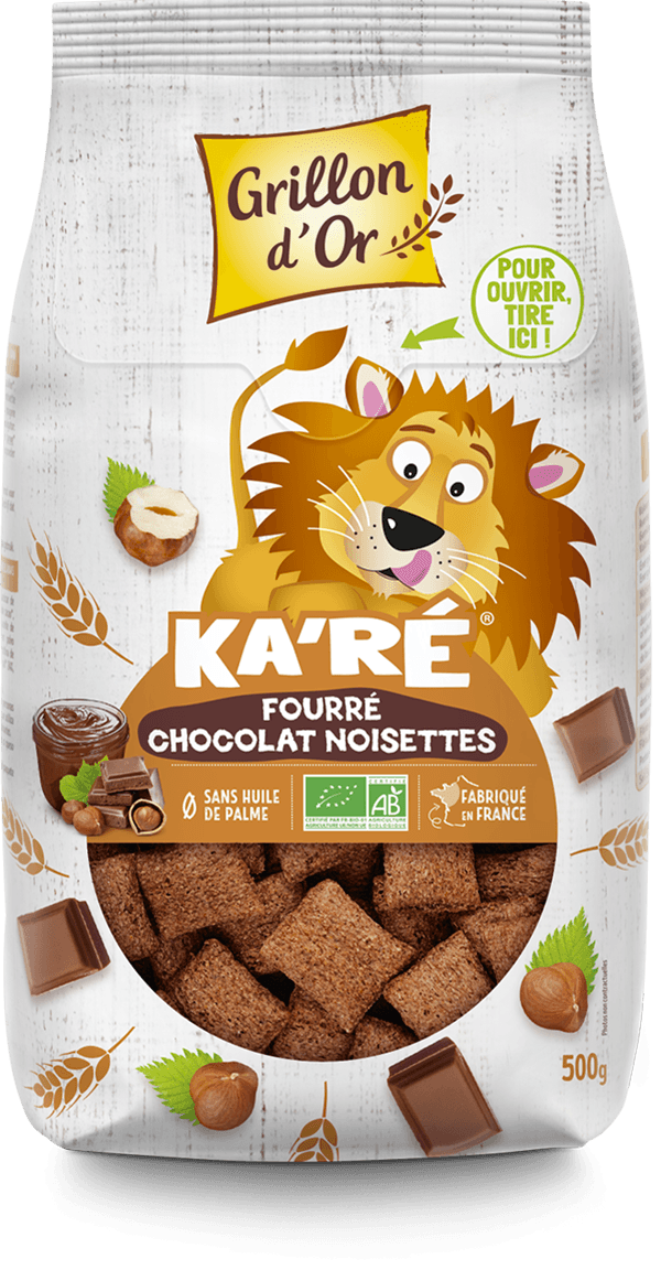 Karré fourré au chocolat 500g