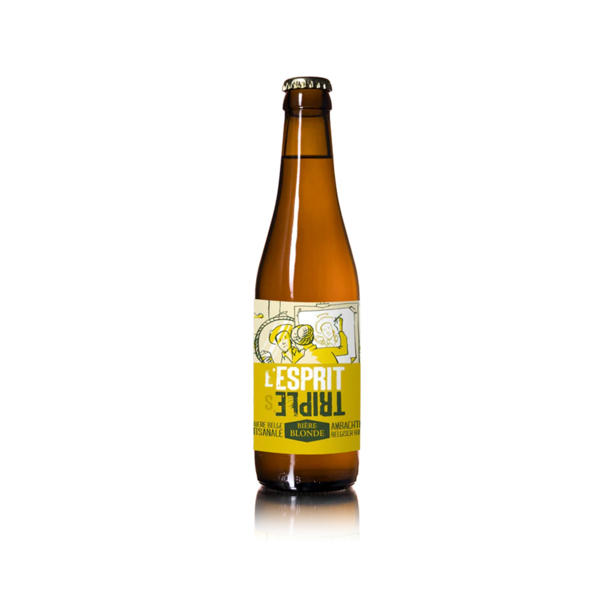 ESPRIT TRIPLE Blonde Tripel - 33cl (Brasserie de la Lesse) - 8°