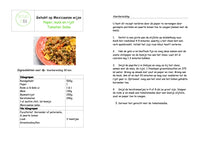Gehakt op Mexicaanse wijze Peper, maïs en rijst Tomaten Salsa