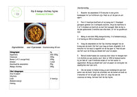 Kip & mango chutney tajine Couscous & bonen