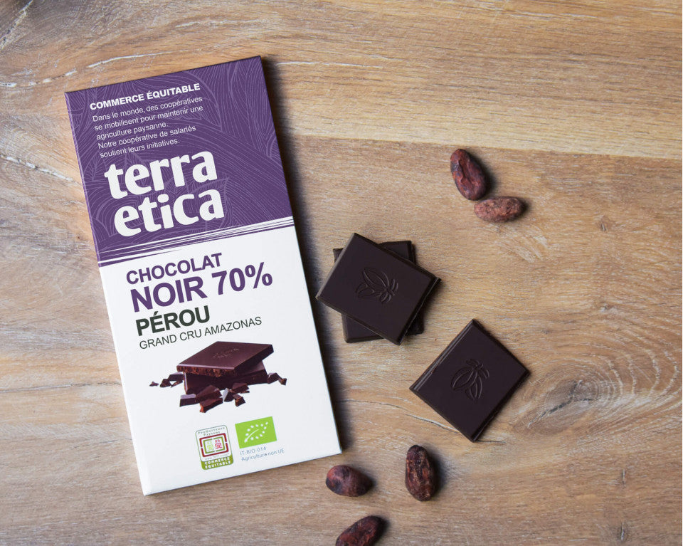 70% Pure Chocoladereep Pérou