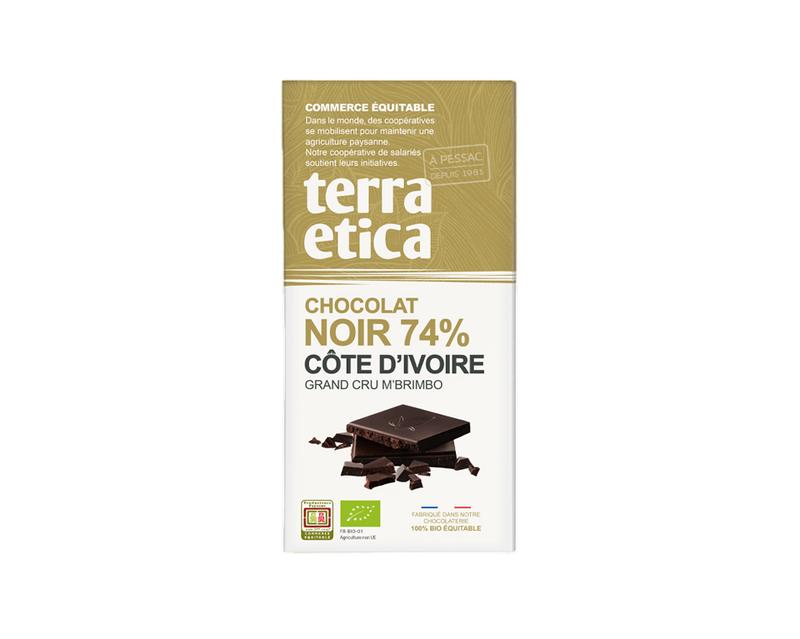 74%  Chocolat Côte d'Ivoire
