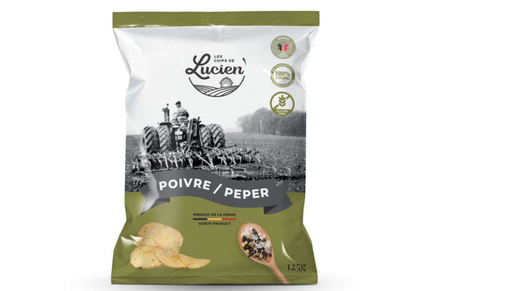 Chips Sel et poivre 125g