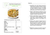 Geroosterde bloemkool en courgettes Sinaasappel- en kruidensalsa, couscous en feta