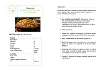 Nasi goreng, basmati, preien, wortels, eieren & kip