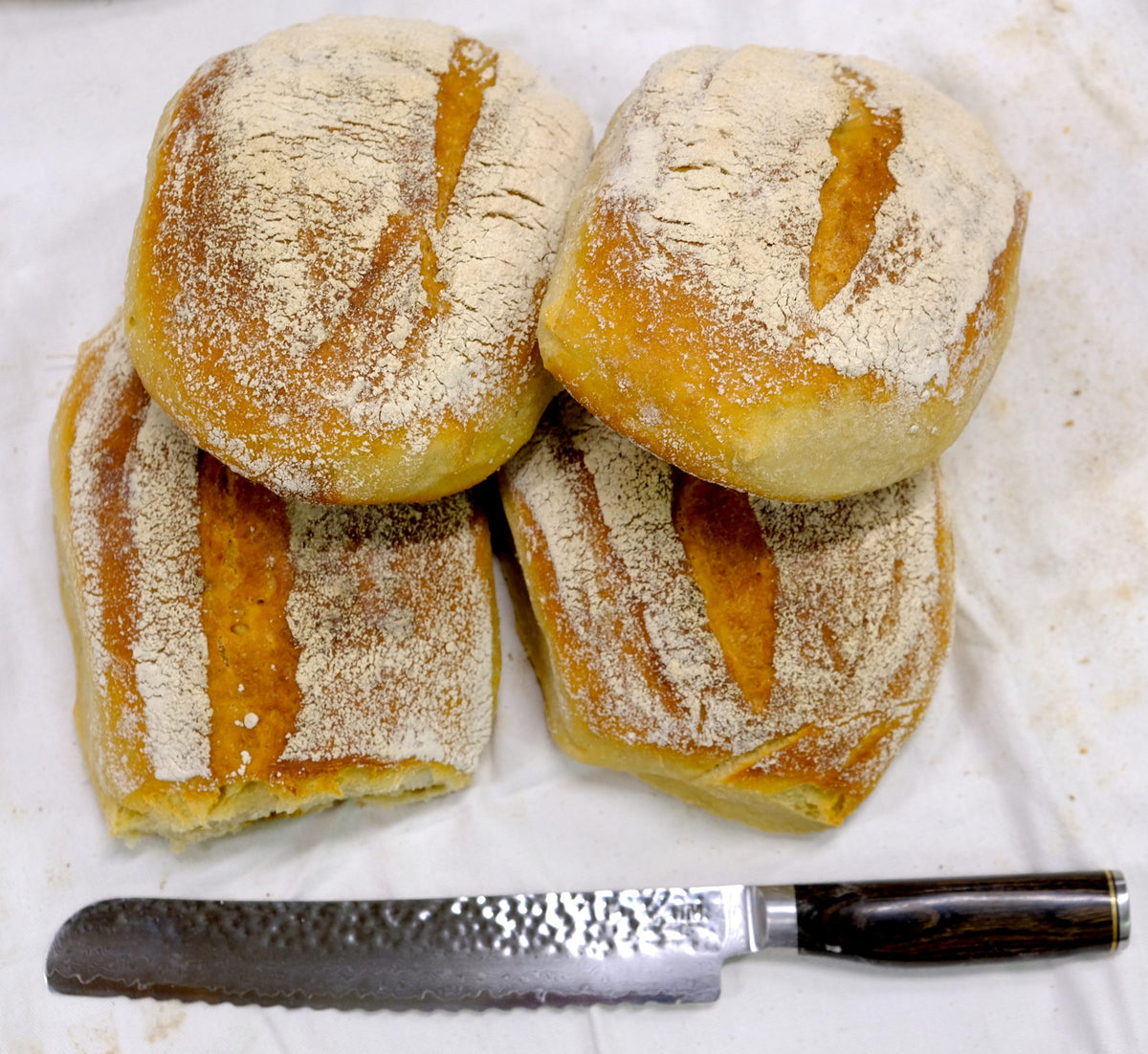 Zuurdesem kamut brood 590g- Segonds - ALLEEN OP DINSDAG EN VRIJDAG