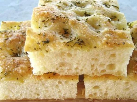 Foccacia Nature sans gluten. VENDREDI