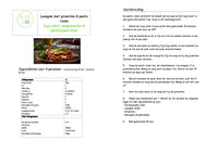 Lasagne met groenten & pesto rosso Soja-eiwit & parmezaancrème 4p