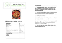 Vermicelles de riz, légumes, poulet & sauce pad thai